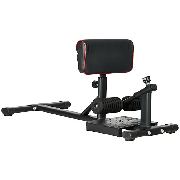 Soozier Deep Squat Machine Sissy Squat Leg Workout Equipment with Adjustable Calf Pad and Non slip
