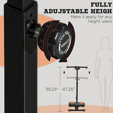 Soozier Ab Twister Board with LCD Display, Ab Workout Equipment