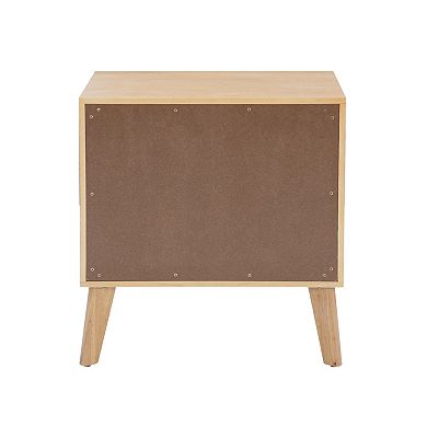 Linon Collett Nightstand Table