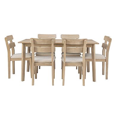 Linon Drury Dining Table & Chairs 7-piece Set