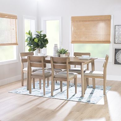Linon Drury Dining Table & Chairs 7-piece Set