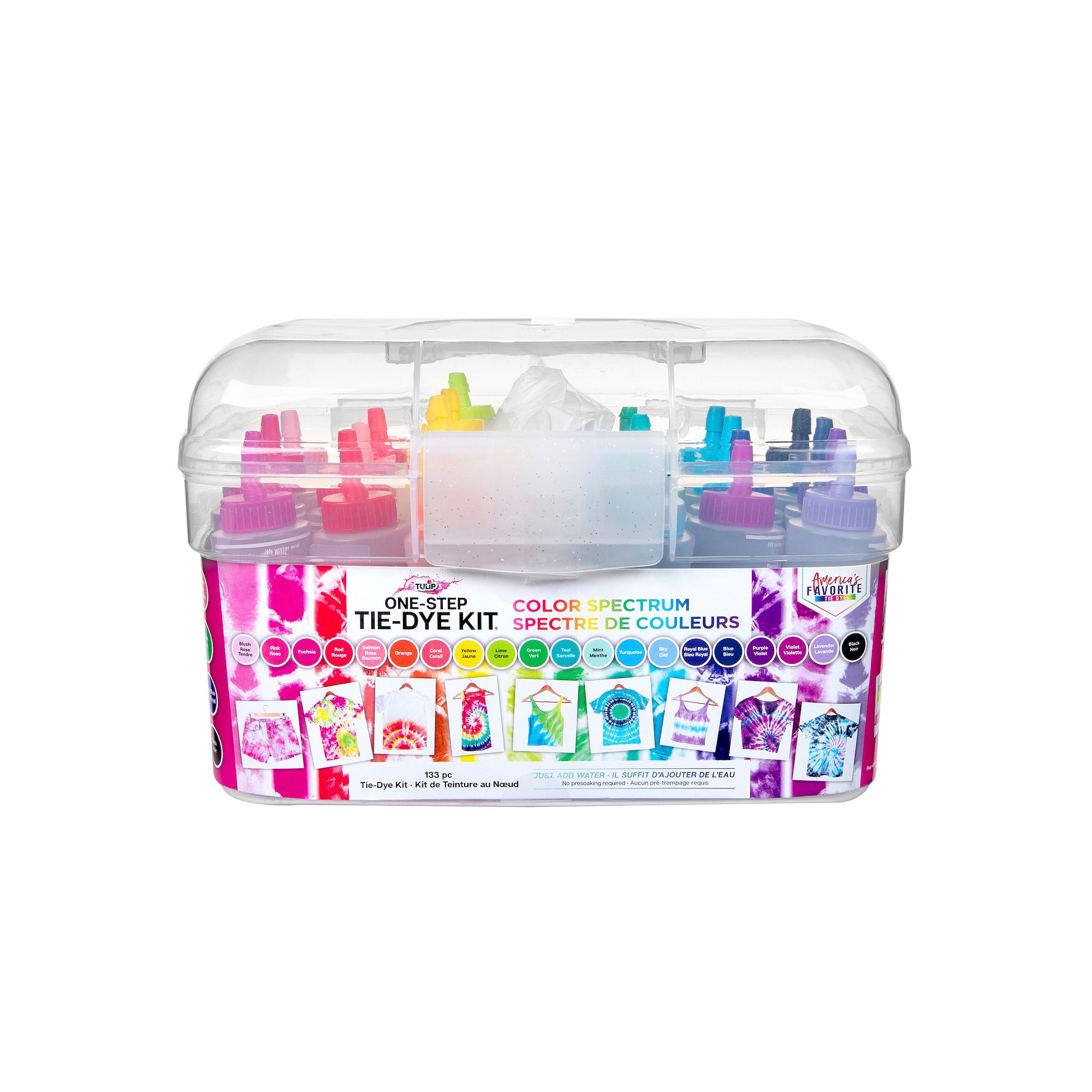 Tulip Color Spectrum One-Step Tie-Dye Tub Kit, Multi