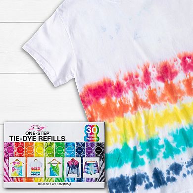 Tulip 30-Pack Tie-Dye Rainbow Refills
