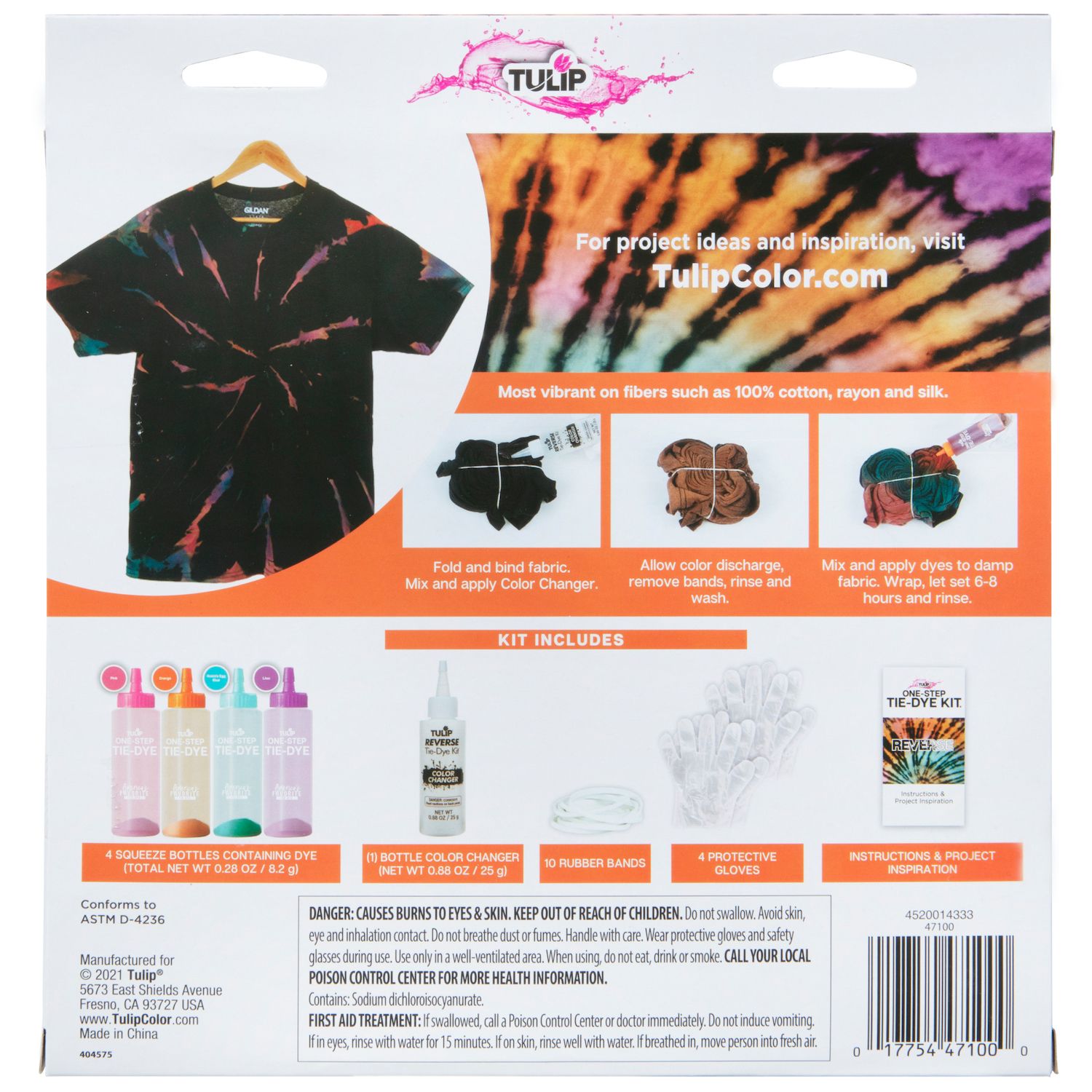 thumbnail image 2 of Snapklik.co : TULIP Fabric Dye Kits 44463 Fdy Lg Pretty Pastels 2/6 2 of 12