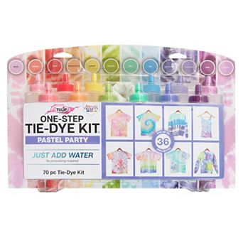 Tulip One-Step 70 pc Pastel Party Tie-Dye Kit