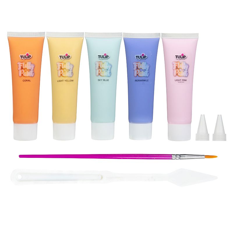Tulip 5-Pack Fluffy Paint Serene Kit, Multi