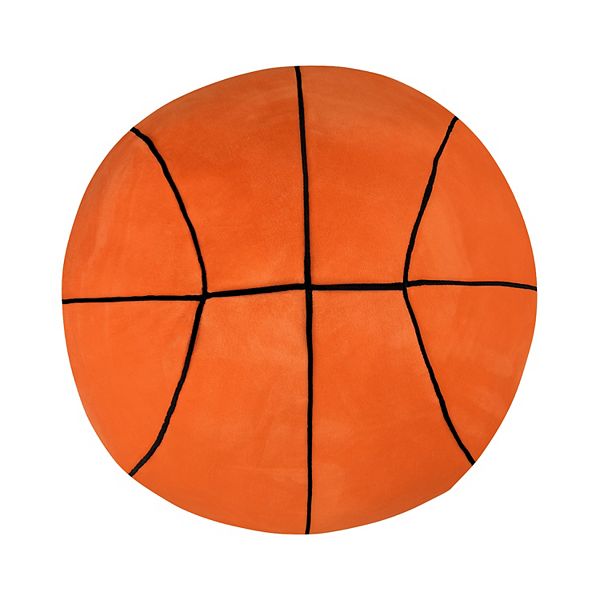 The Big One® Oversized Basketball Squishy Throw Pillow