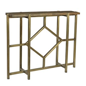 Diamond Console Table