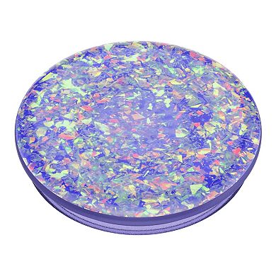 PopSockets Iridescent Confetti Ice Purple PopGrip