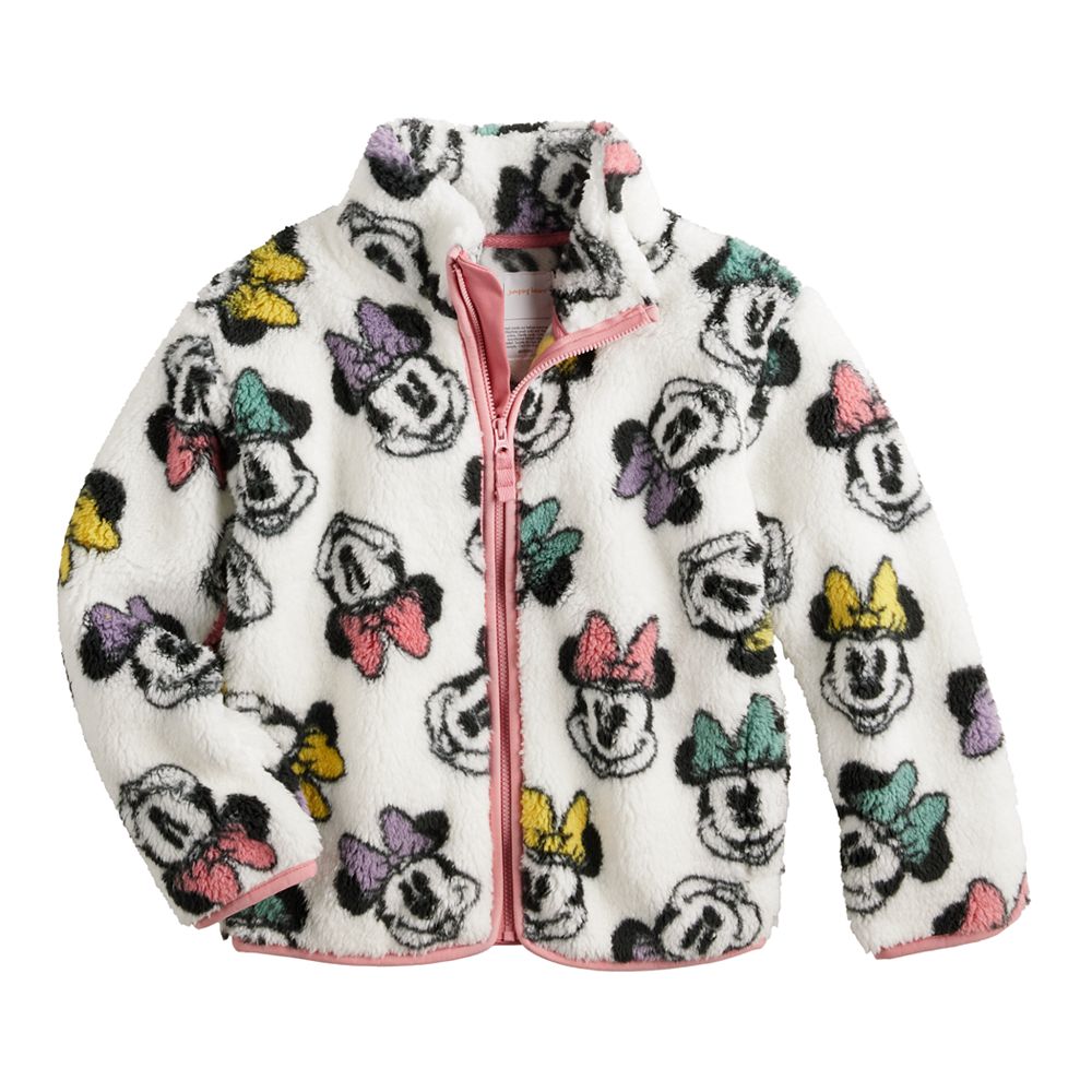Disney's Minnie Mouse Baby Toddler Girl Fleece Jacket by Jumping