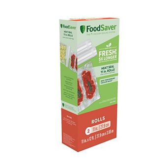 FoodSaver 11" x 12' Vacuum Sealer Roll 2-Pack