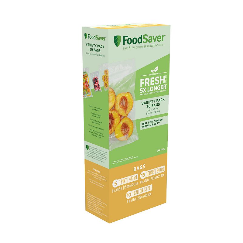 ell Brands Distribution 6069047 Vacuum Sealer Bag - Pack of 30