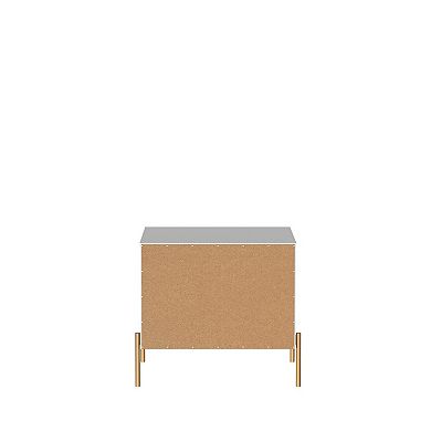 MANHATTAN COMFORT Jasper 2-Drawer Nightstand
