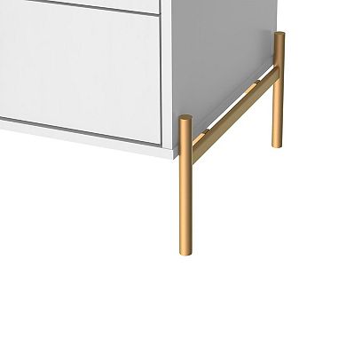 MANHATTAN COMFORT Jasper 2-Drawer Nightstand