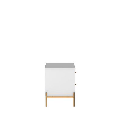 MANHATTAN COMFORT Jasper 2-Drawer Nightstand