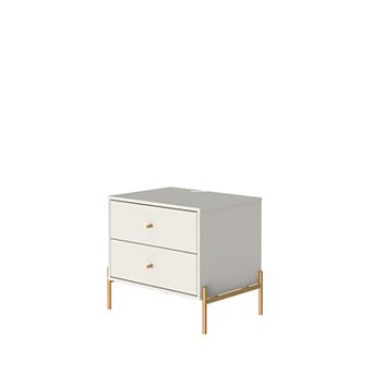 MANHATTAN COMFORT Jasper 2-Drawer Nightstand