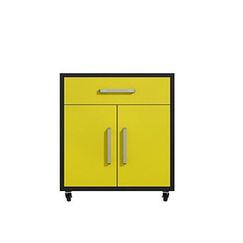 MANHATTAN COMFORT Eiffel Mobile Garage Cabinet