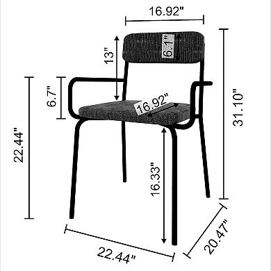 MANHATTAN COMFORT Whythe Dining Chair