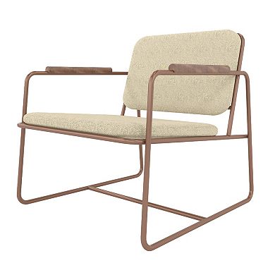 MANHATTAN COMFORT Whythe Upholstered Low Accent Chair