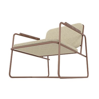 MANHATTAN COMFORT Whythe Upholstered Low Accent Chair