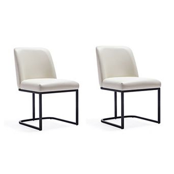 MANHATTAN COMFORT 2 pc Serena Dining Chairs