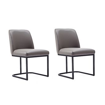 MANHATTAN COMFORT 2 pc Serena Dining Chairs