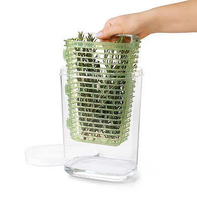 OXO Good Grips Greensaver 2.8 Qt. Herb Keeper 