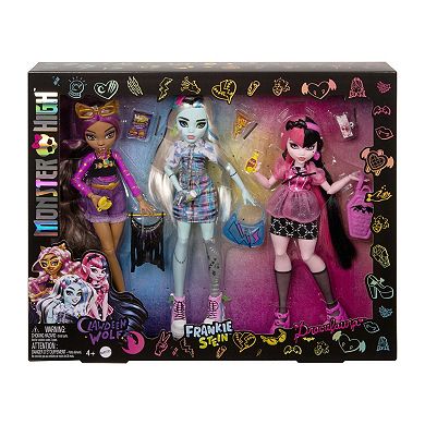 Mattel Monster High Day Out Fashion Doll 3-piece Set