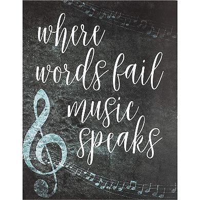Music Classroom Posters with Inspirational Quotes, Teacher Supplies (6 Pack)