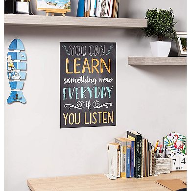 20 Pack Motivational Posters for Classroom, Growth Mindset Posters, 13x19"