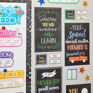 20 Pack Motivational Posters for Classroom, Growth Mindset Posters, 13x19"
