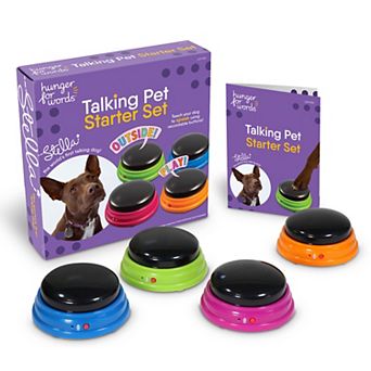 Hunger For Words Talking Pet Starter 4 pc Set