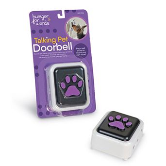 Hunger For Words Talking Pet Doorbell