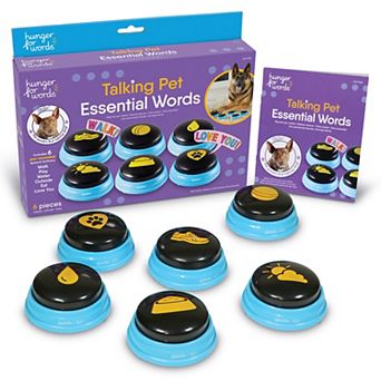 Hunger For Words Talking Pet Essential Words 6 pc Set