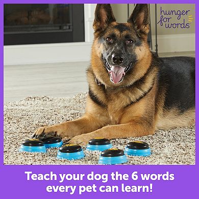 Hunger For Words Talking Pet Essential Words 6-piece Set