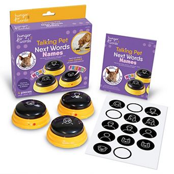 Hunger For Words Talking Pet Next Words Names 3 pc Set