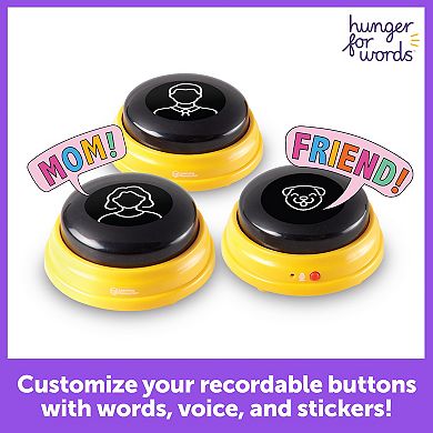 Hunger For Words Talking Pet Next Words Names 3-piece Set