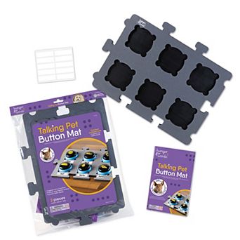 Hunger For Words Talking Pet Button Mat