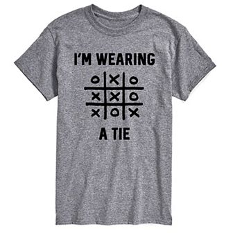 Big & Tall I'm Wearing a Tie Graphic Tee