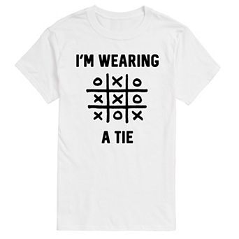 Big & Tall I'm Wearing a Tie Graphic Tee