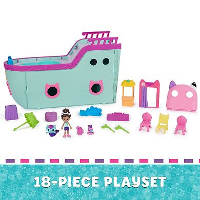 Gabby's Dollhouse Cruise Ship Toy