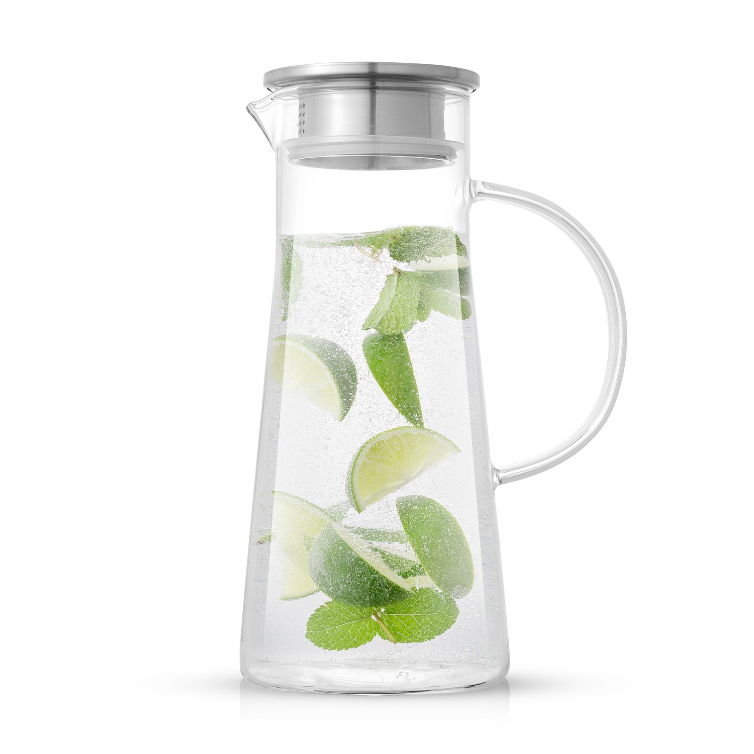 Grosche Bali Glass Infused Water Pitcher & Glassware Gift Set - Clear