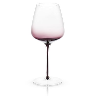 JoyJolt Black Swan 2-pc. White Wine Glasses