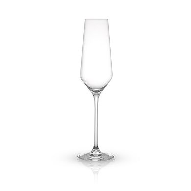 JoyJolt Layla 4-pc. Champagne Glass Set