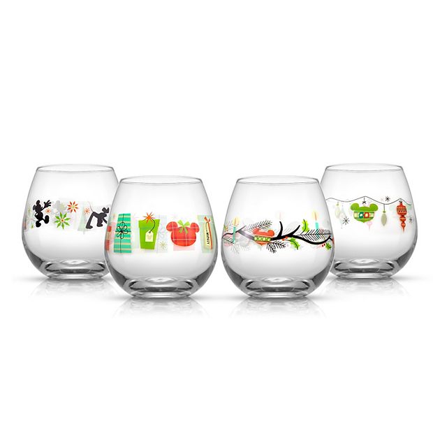 Holiday 4-Piece Wine Glass Set