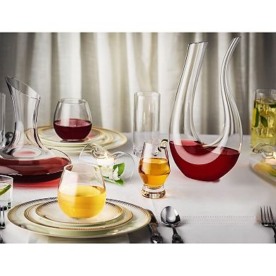 JoyJolt Spirits 4-pc. Crystal Stemless Wine Glass Set
