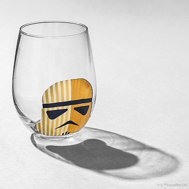 JoyJolt Star Wars Helmet Hues 4-pc. Stemless Drinking Glasses