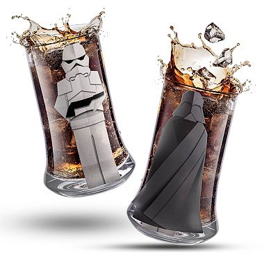 JoyJolt Star Wars Beware Of the Dark Side 2-pc. Tall Drinking Glasses