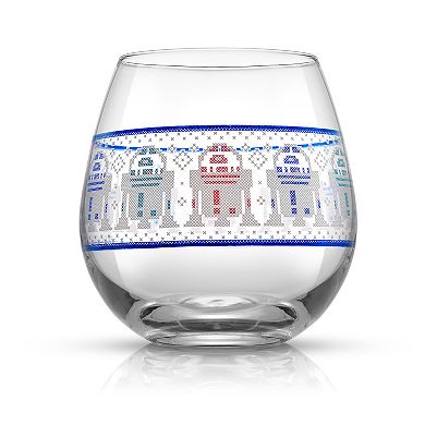 JoyJolt Star Wars Ugly Sweater Collection 4-pc. Stemless Wine Glass Set
