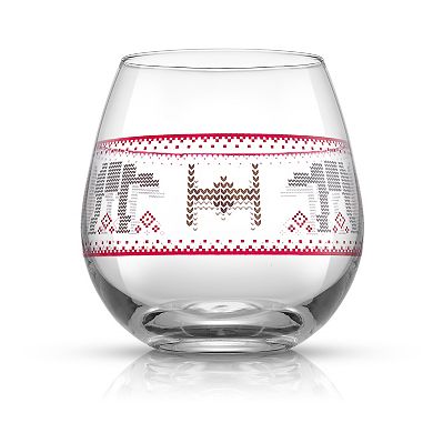 JoyJolt Star Wars Ugly Sweater Collection 4-pc. Stemless Wine Glass Set